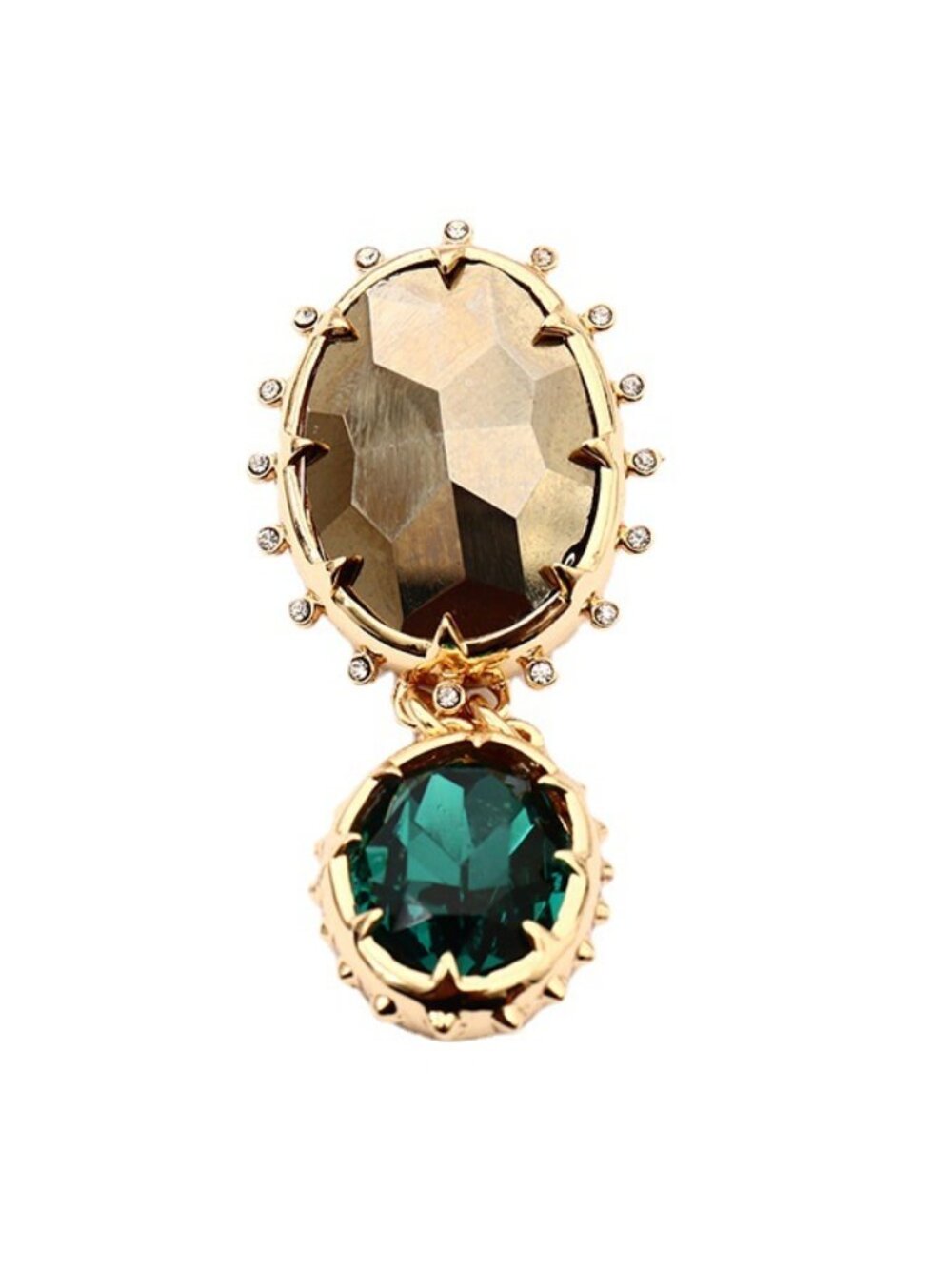 Alexis Bittar Teardrop Brooch